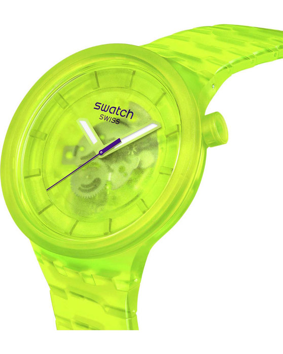 SWATCH Big Bold Colors Of Joy Yellow Biosourced Bracelet