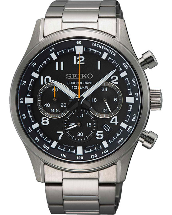 SEIKO Conceptual Chronograph Silver Stainless Steel Bracelet