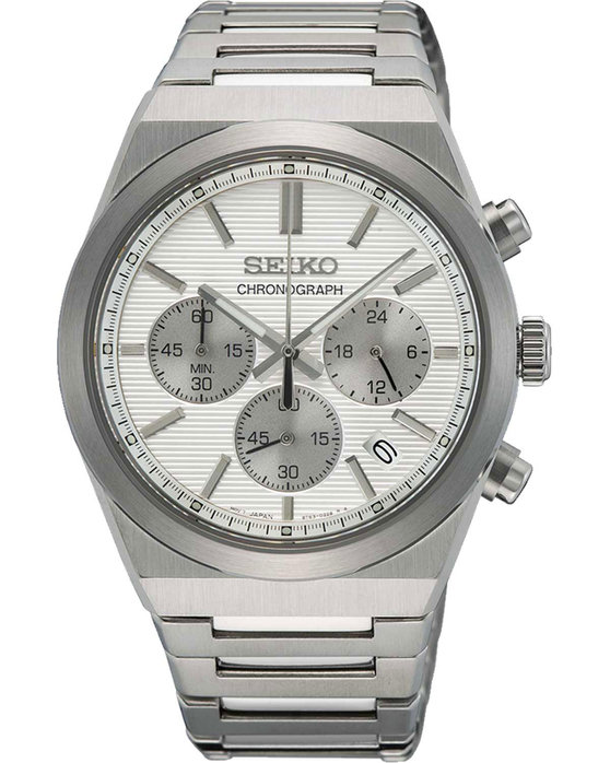 SEIKO Conceptual Chronograph Silver Stainless Steel Bracelet