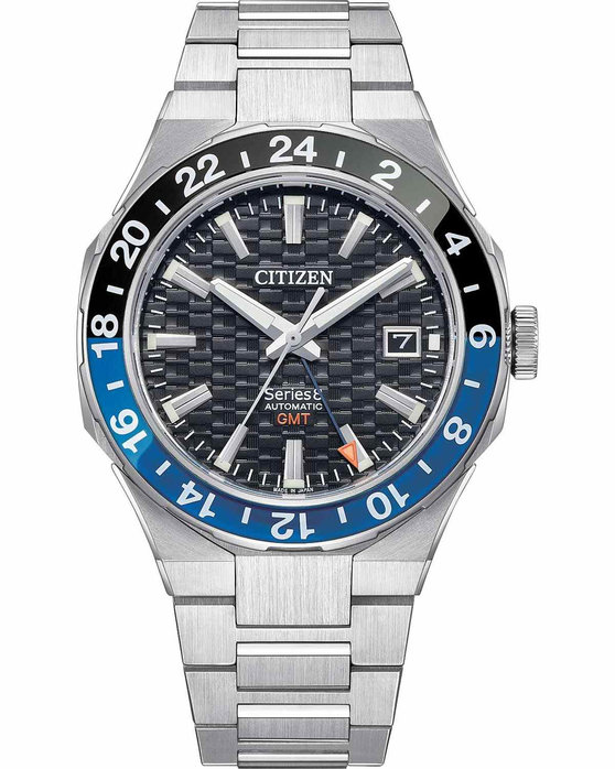 CITIZEN Series 8 Automatic GMT Silver Stainless Steel Bracelet