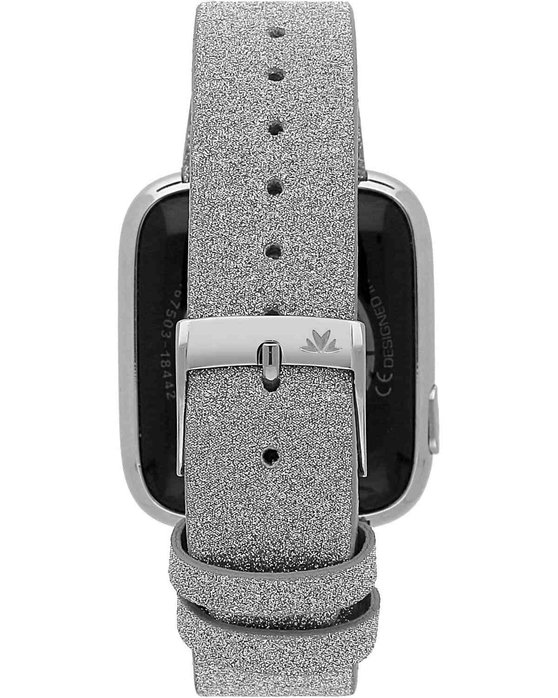 MORELLATO M-01 Crystals Smartwatch Grey Leather Strap