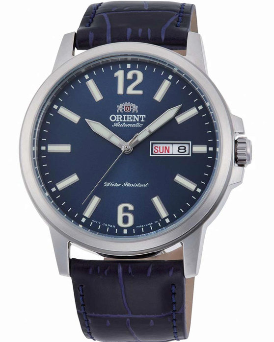 ORIENT Contemporary Automatic Blue Leather Strap