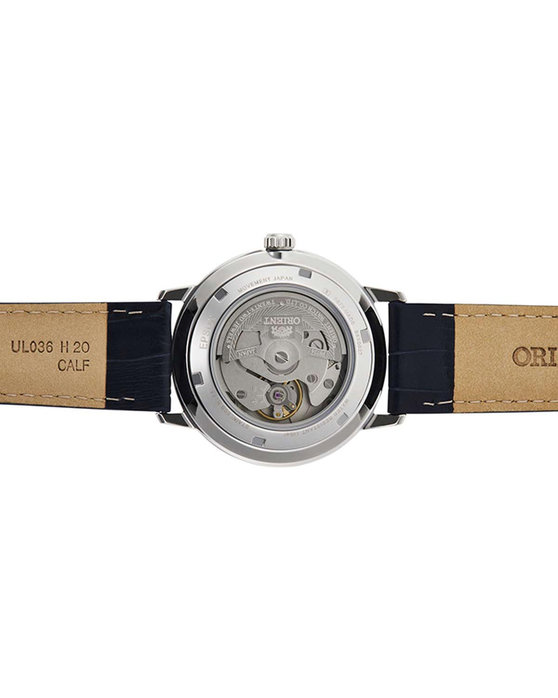 ORIENT Contemporary Automatic Black Leather Strap