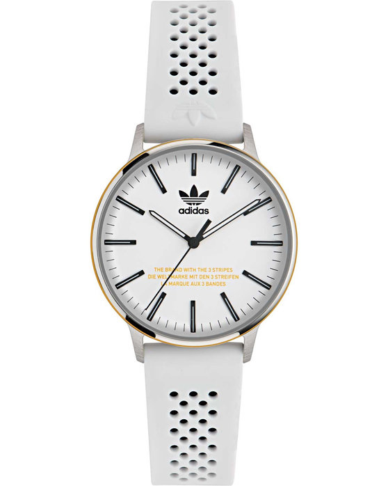 ADIDAS ORIGINALS Code One White Silicone Strap