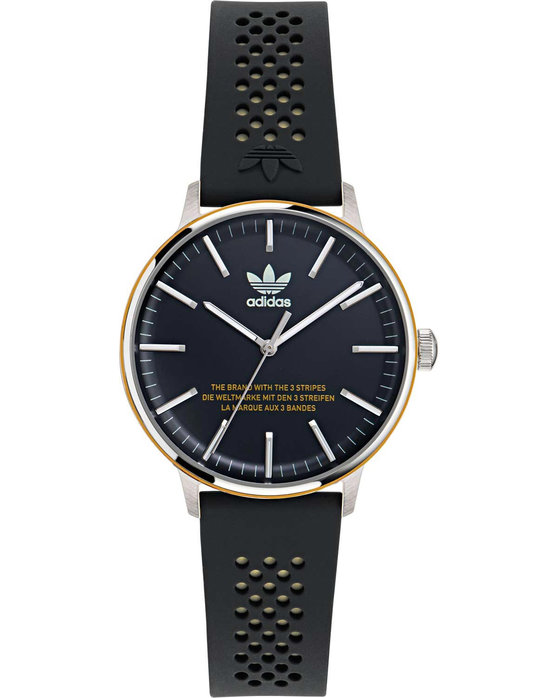 ADIDAS ORIGINALS Code One Black Silicone Strap