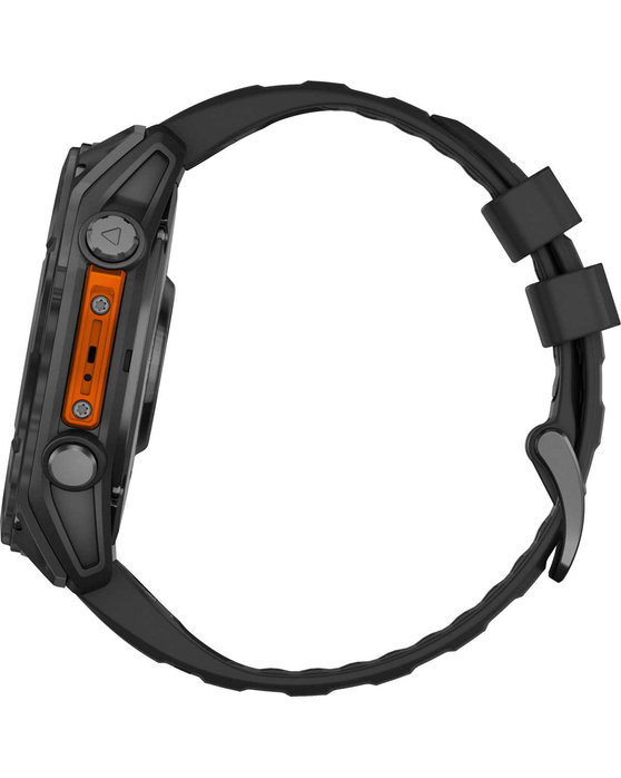 GARMIN Fenix 8 51mm AMOLED Slate Gray with Black Silicone Band