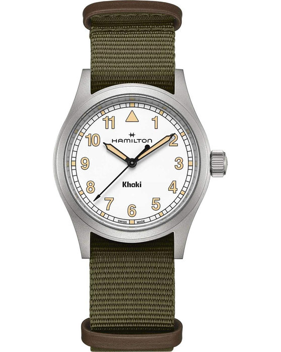 HAMILTON Khaki Field Quartz Khaki Fabric Strap