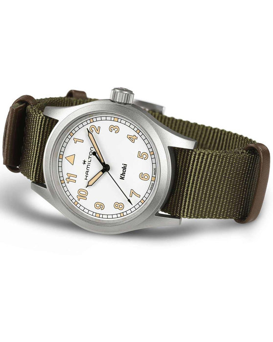 HAMILTON Khaki Field Quartz Khaki Fabric Strap