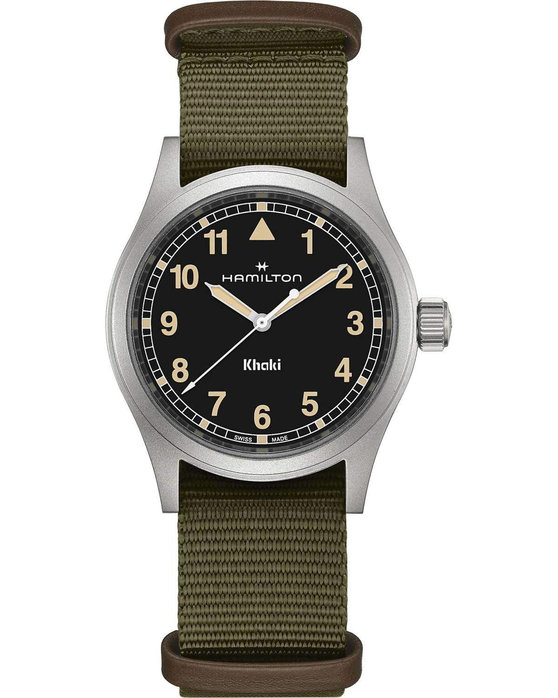 HAMILTON Khaki Field Quartz Khaki Fabric Strap