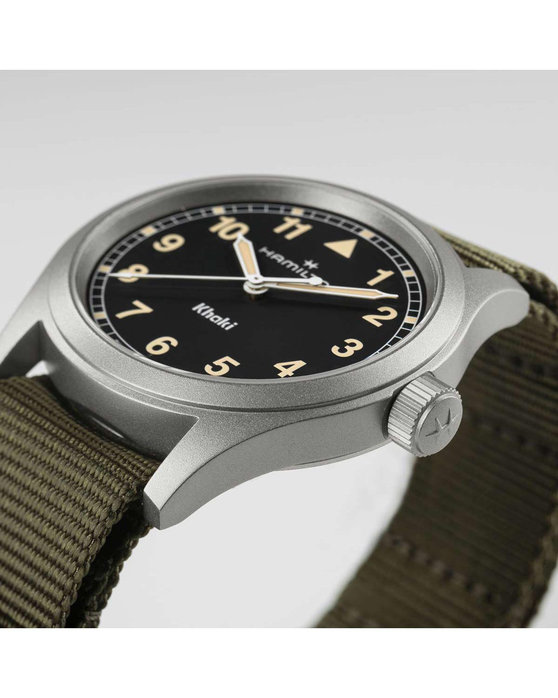 HAMILTON Khaki Field Quartz Khaki Fabric Strap