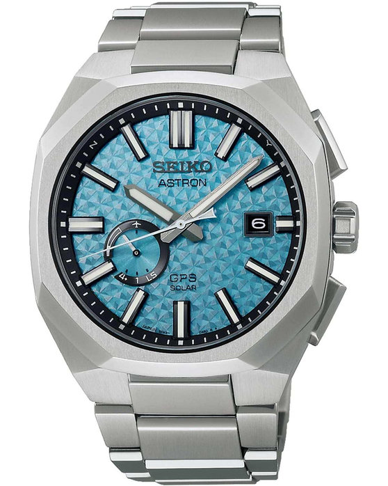 SEIKO Astron 'Starful Sky' 3X GPS Solar Silver Titanium Bracelet Limited Edition