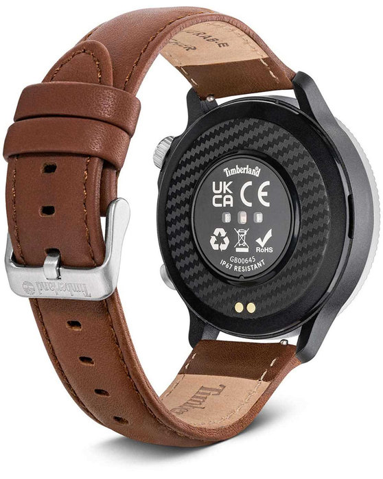 TIMBERLAND Trail Force S1 Smartwatch Brown Leather Strap Gift Set