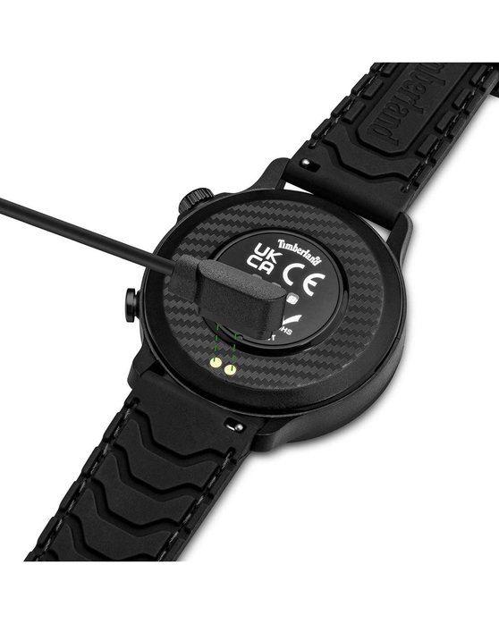 TIMBERLAND Trail Force S1 Smartwatch Black Silicone Strap