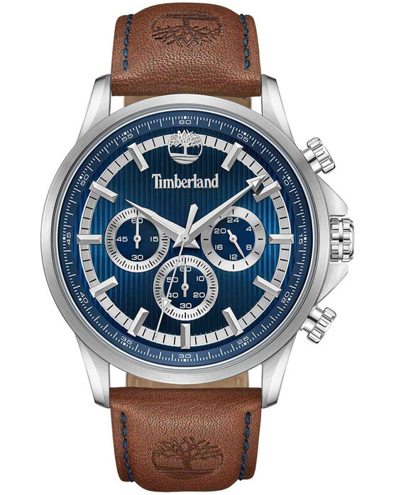 TIMBERLAND Bernardston Chronograph Brown Leather Strap