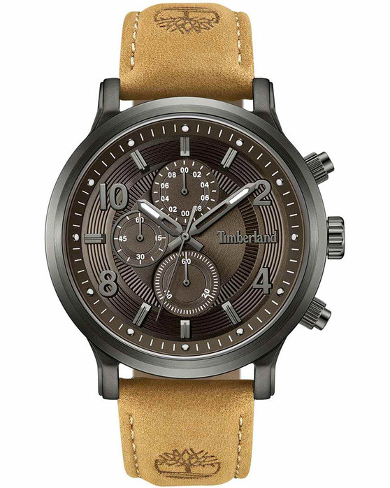 TIMBERLAND Driscoll Chronograph Brown Leather Strap