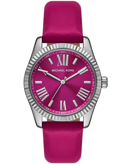 MICHAEL KORS Lexington Fuchsia Leather Strap