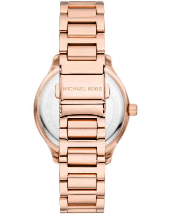 MICHAEL KORS Sage Crystals Rose Gold Stainless Steel Bracelet