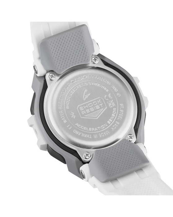 G-SHOCK G-Squad Smartwatch Chronograph White Bio-based Resin Strap