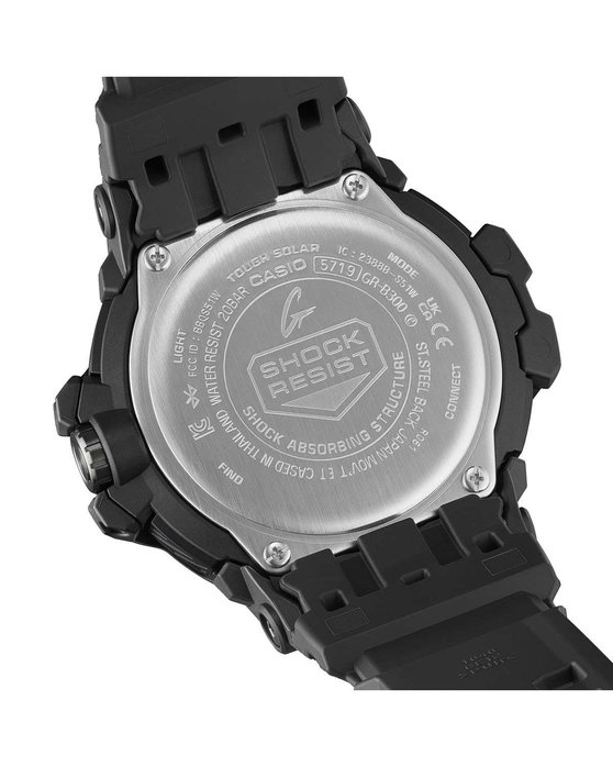 G-SHOCK Master of G Gravitymaster Tough Solar Dual Time Chronograph Black Bio-based Resin Strap