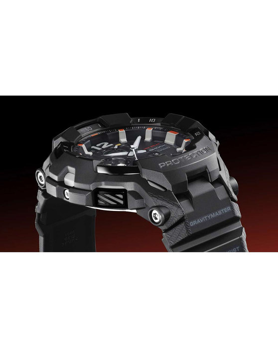 G-SHOCK Master of G Gravitymaster Tough Solar Dual Time Chronograph Black Bio-based Resin Strap