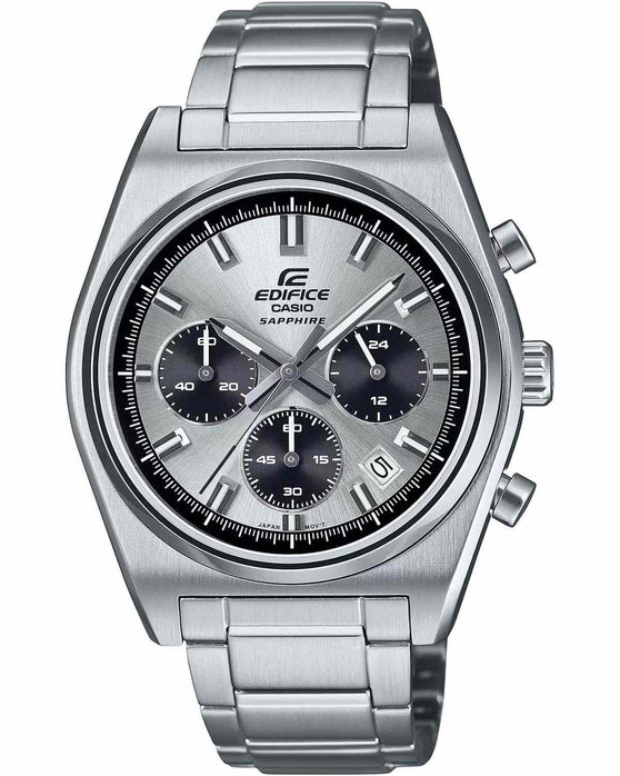 CASIO Edifice Motorsports Chronograph Silver Stainless Steel Bracelet