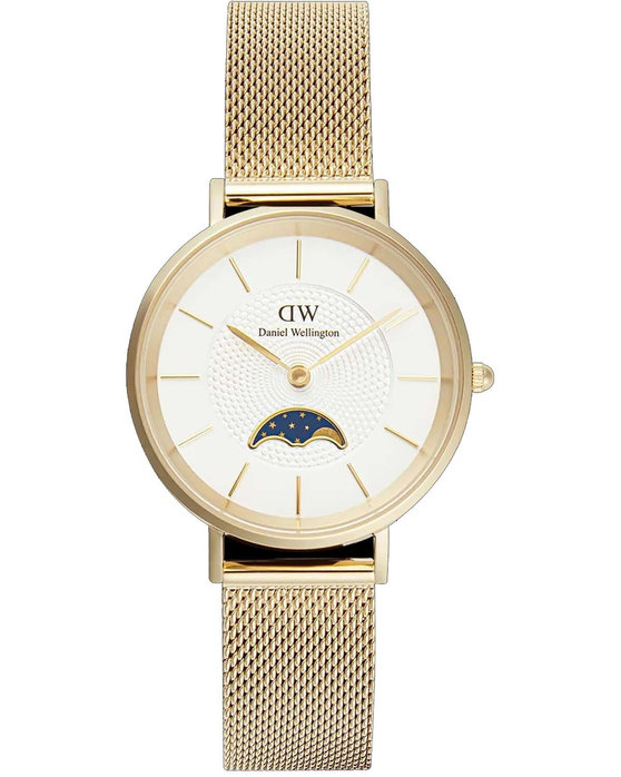 DANIEL WELLINGTON Petite Lune Gold Stainless Steel Bracelet 32 mm