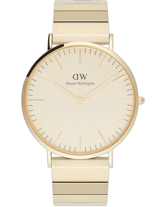 DANIEL WELLINGTON Classic Piano Gold Stainless Steel Bracelet 40 mm