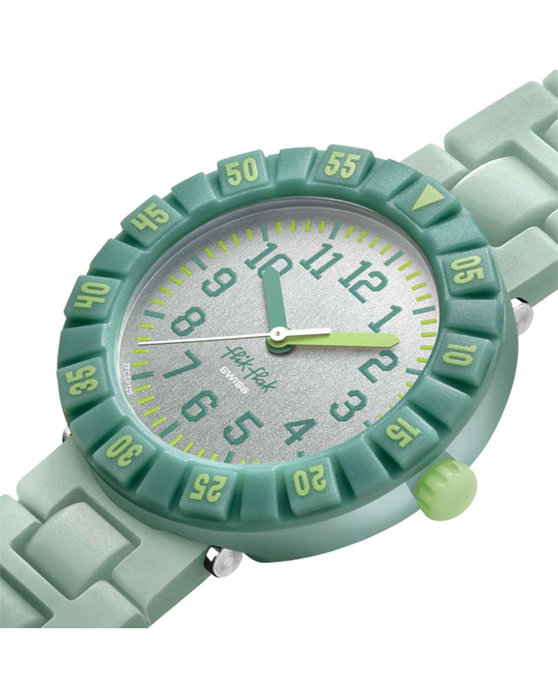 FLIK FLAK Greenology Green Silicone Strap