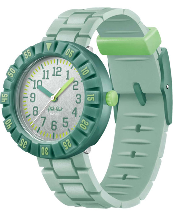 FLIK FLAK Greenology Green Silicone Strap