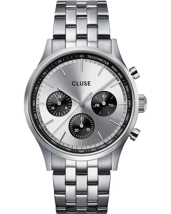 CLUSE Antheor Silver Stainless Steel Bracelet