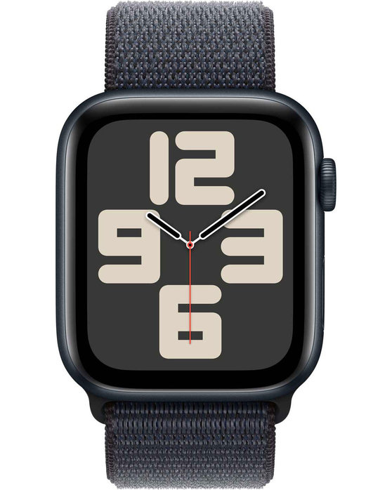 Apple Watch SE 2 GPS 44mm Midnight Aluminium Case with Ink Sport Loop