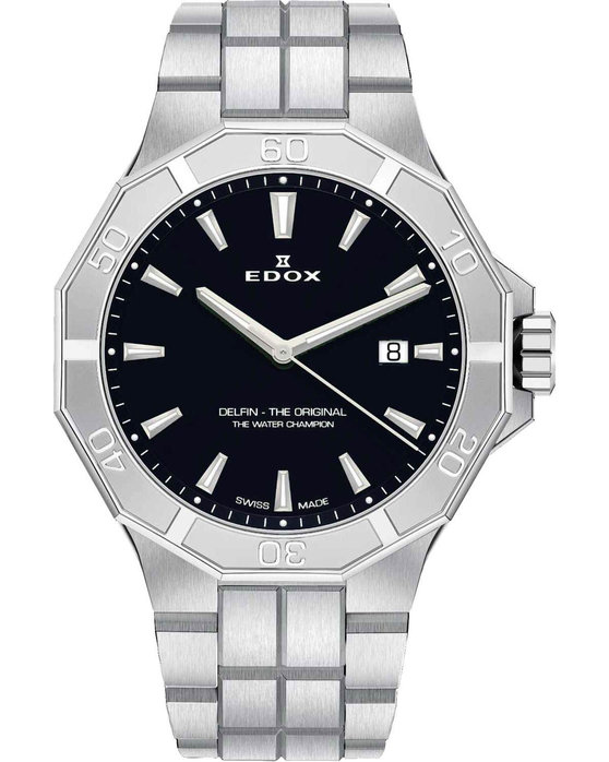 EDOX Delfin The Original Silver Stainless Steel Bracelet