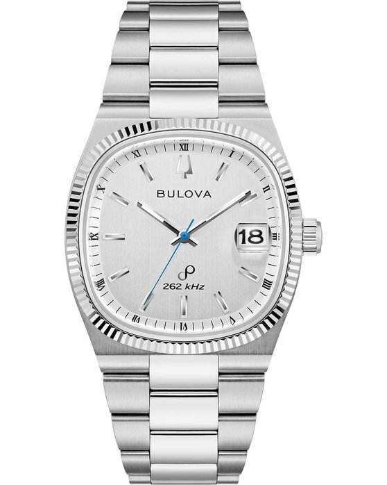 BULOVA Super Seville Silver Stainless Steel Bracelet