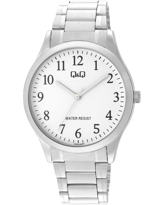 Q&Q Watch Silver Metallic Bracelet