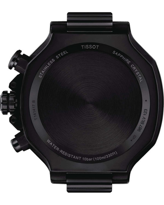 TISSOT T-Sport T-Race Chronograph Black Silicone Strap