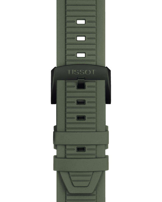 TISSOT T-Sport T-Race Chronograph Green Silicone Strap