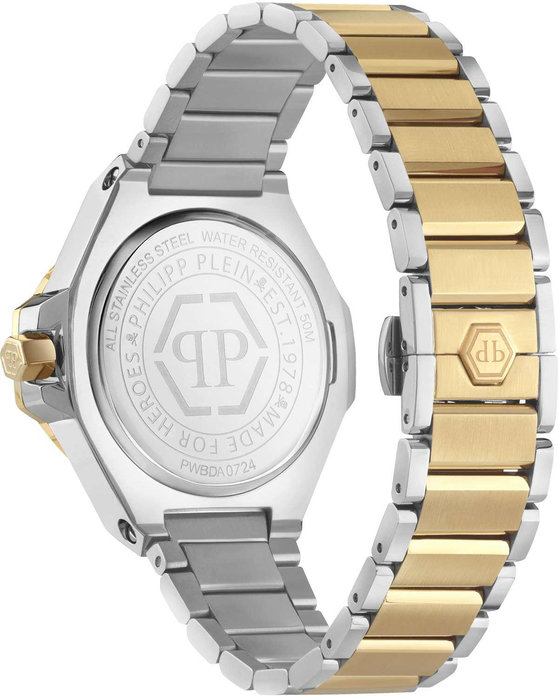 PHILIPP PLEIN Royal Two Tone Stainless Steel Bracelet