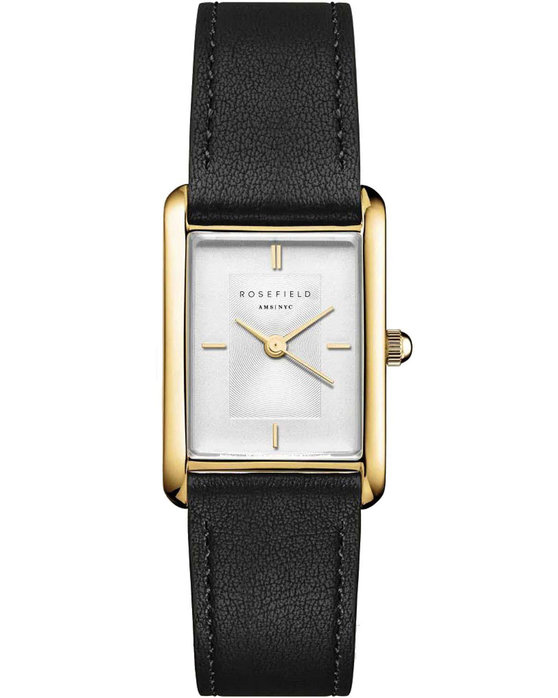 ROSEFIELD The Heirloom Black Leather Strap