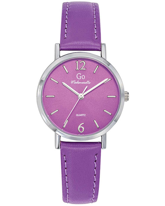 GO Mademoiselle Purple Leather Strap