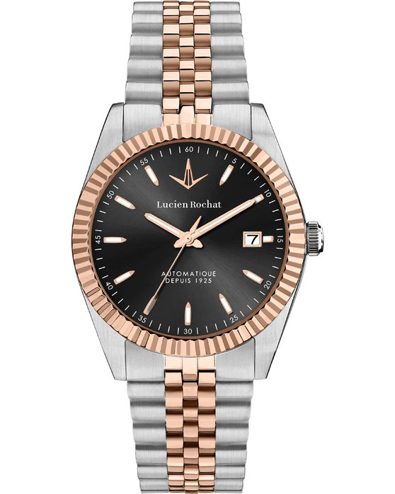 LUCIEN ROCHAT Bienne Automatic Two Tone Stainless Steel Bracelet