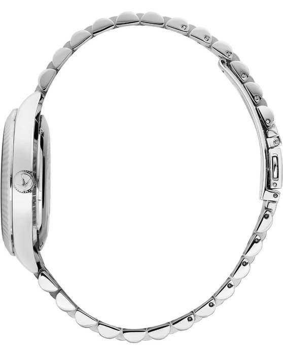 LUCIEN ROCHAT Bienne Silver Stainless Steel Bracelet