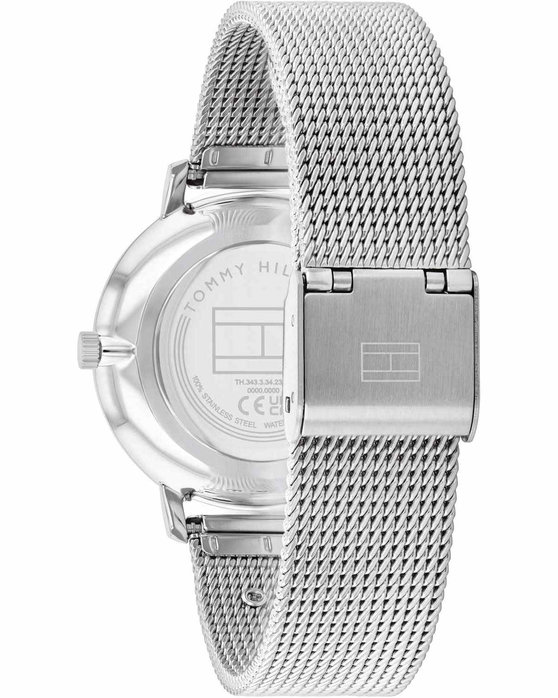 TOMMY HILFIGER Dress Silver Stainless Steel Bracelet