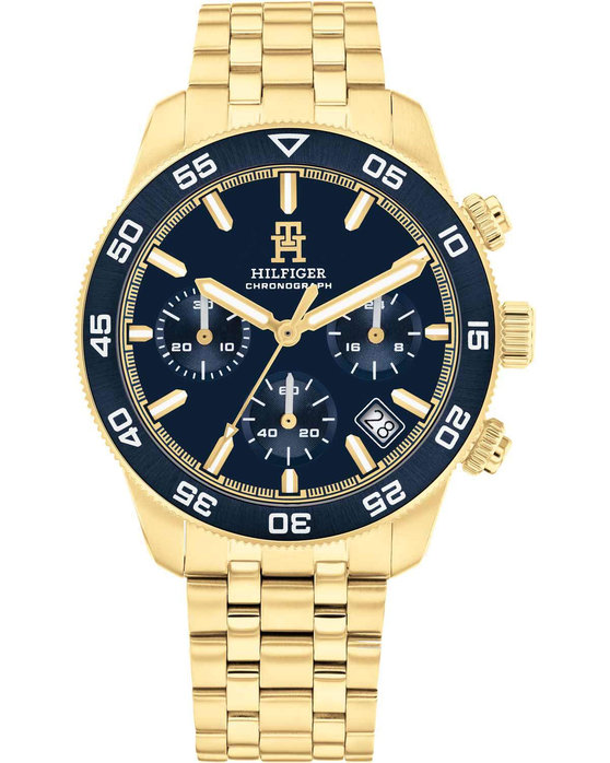 TOMMY HILFIGER Sport Chronograph Gold Stainless Steel Bracelet