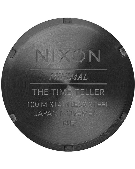 NIXON Time Teller Black Stainless Steel Bracelet