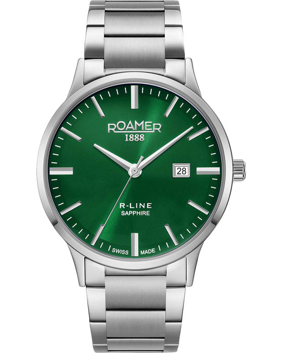 ROAMER R-Line Silver Stainless Steel Bracelet