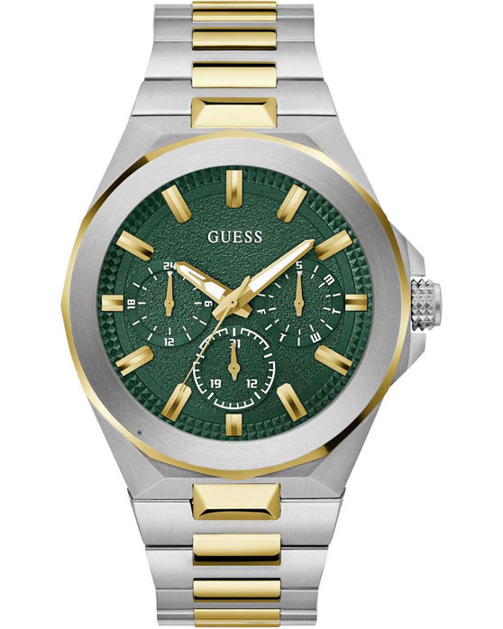 GUESS Dashboard Two Tone Stainless Steel Bracelet