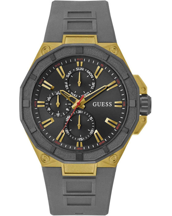 GUESS R2 Grey Rubber Strap