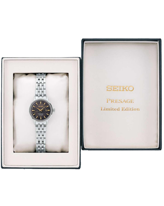 SEIKO Presage 'Star Bar' Cocktail Time Automatic Silver Stainless Steel Bracelet Limited Edition