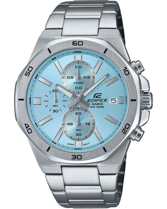 CASIO Edifice Chronograph Silver Stainless Steel Bracelet