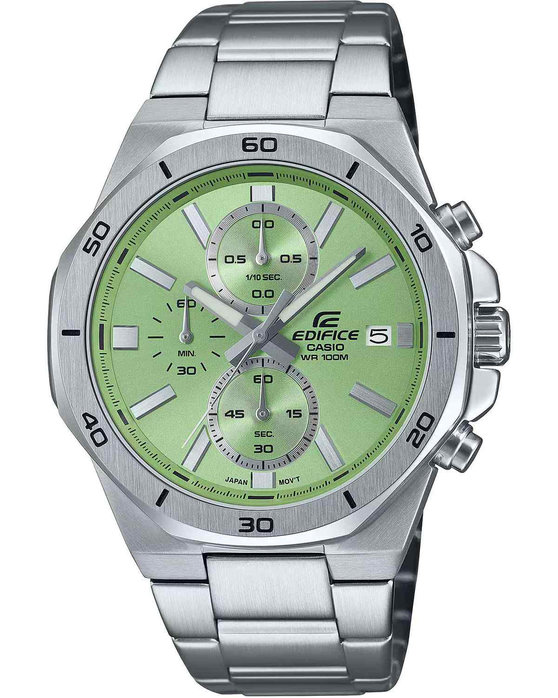 CASIO Edifice Chronograph Silver Stainless Steel Bracelet